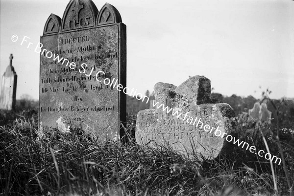 OLD CROSS AND TOMBSTONE